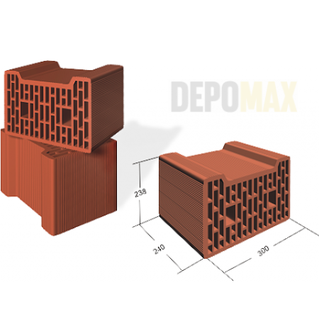 Caramida Soceram 300 x 240 x 238 LD, 64 bucati